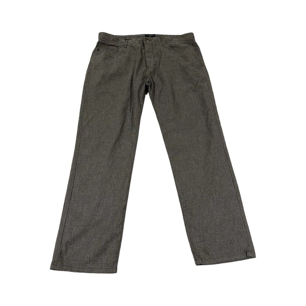 Halsey Men's‎ Pants Chino Size 38/30 Gray Cotton Spandex Blend RN#134539